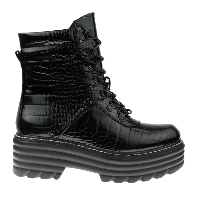 ladies stylish waterproof motorcycle western platform boots shoes for women