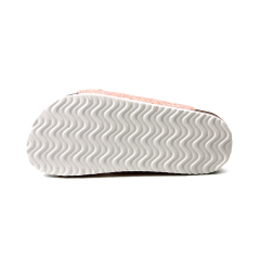 cheap fashion pink shinny glitter flat beach wedge casual kids sandals slippers shoes for girls