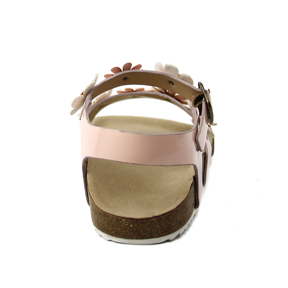 custom made designer trendy girls fancy cute outdoor flat sandals for kids