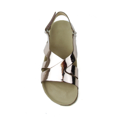 custom logo cute clear flat hiking slide shoes sandals for boy kids