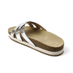 new custom fashion plain clear summer slides sandals for kids