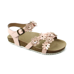 custom made designer trendy girls fancy cute outdoor flat sandals for kids