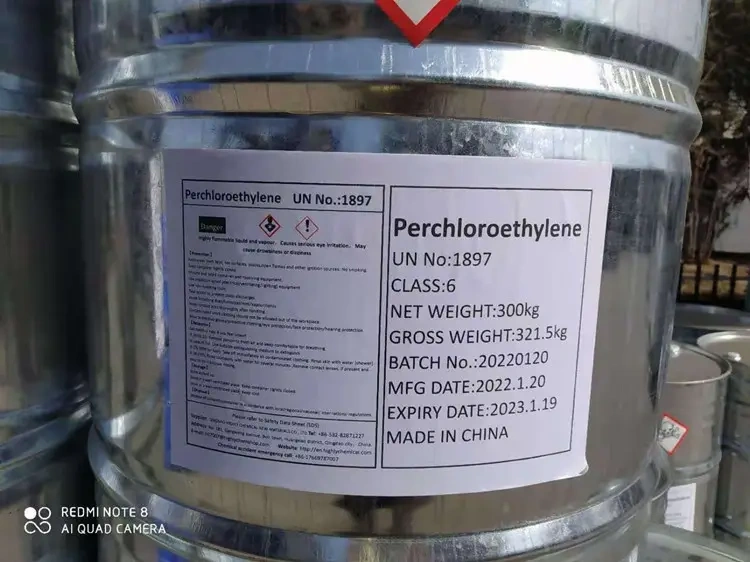 Tetrachloroethylene/127-18-4/Ethylene Tetrachloride