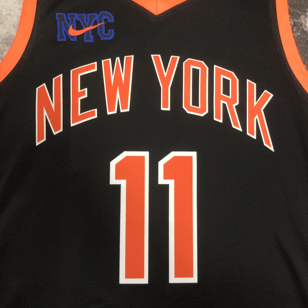 2023 New York Knicks 11 BRUNSON Basketball Jersey