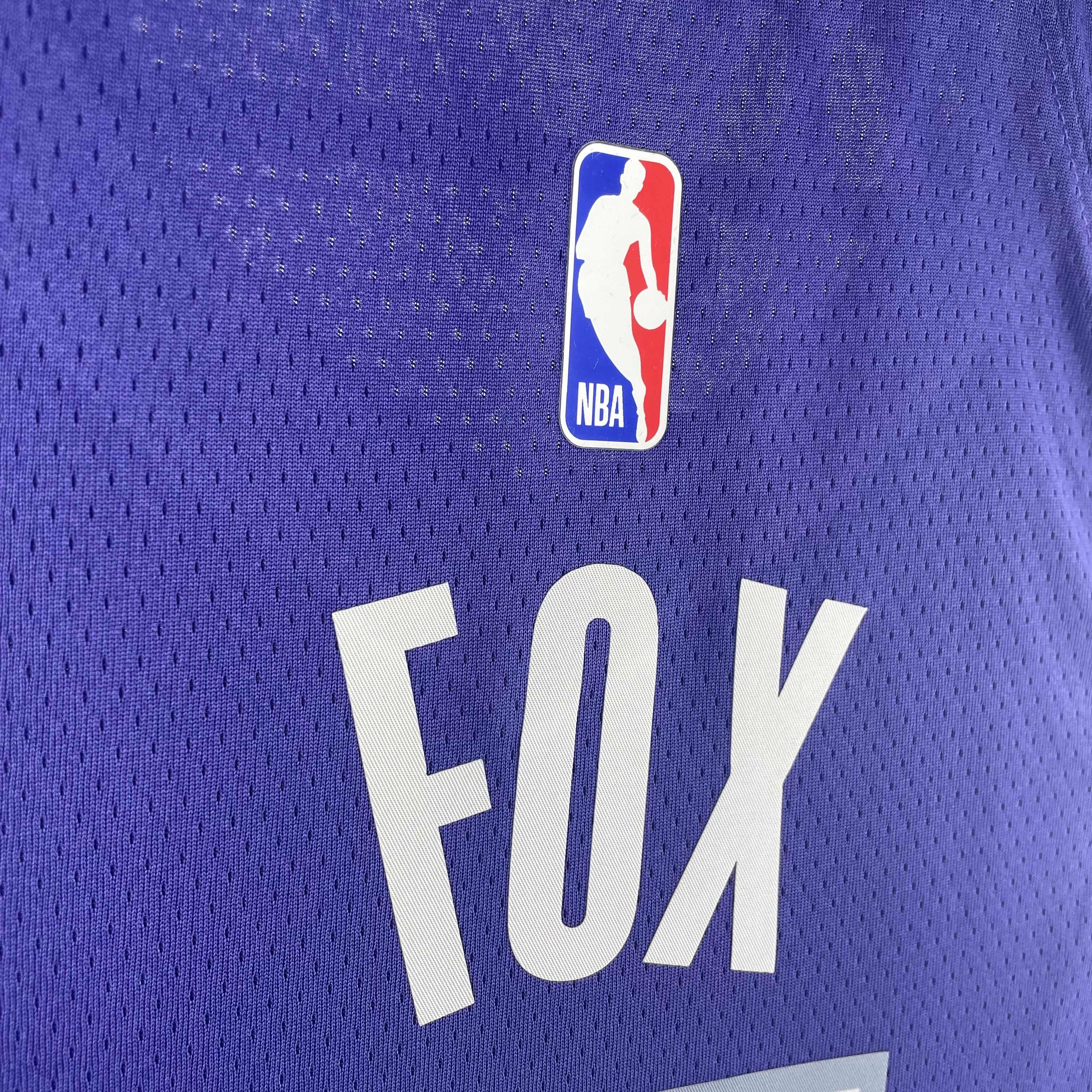 2023 NBA Sacramento Kings 5 Fox Basketball Jersey