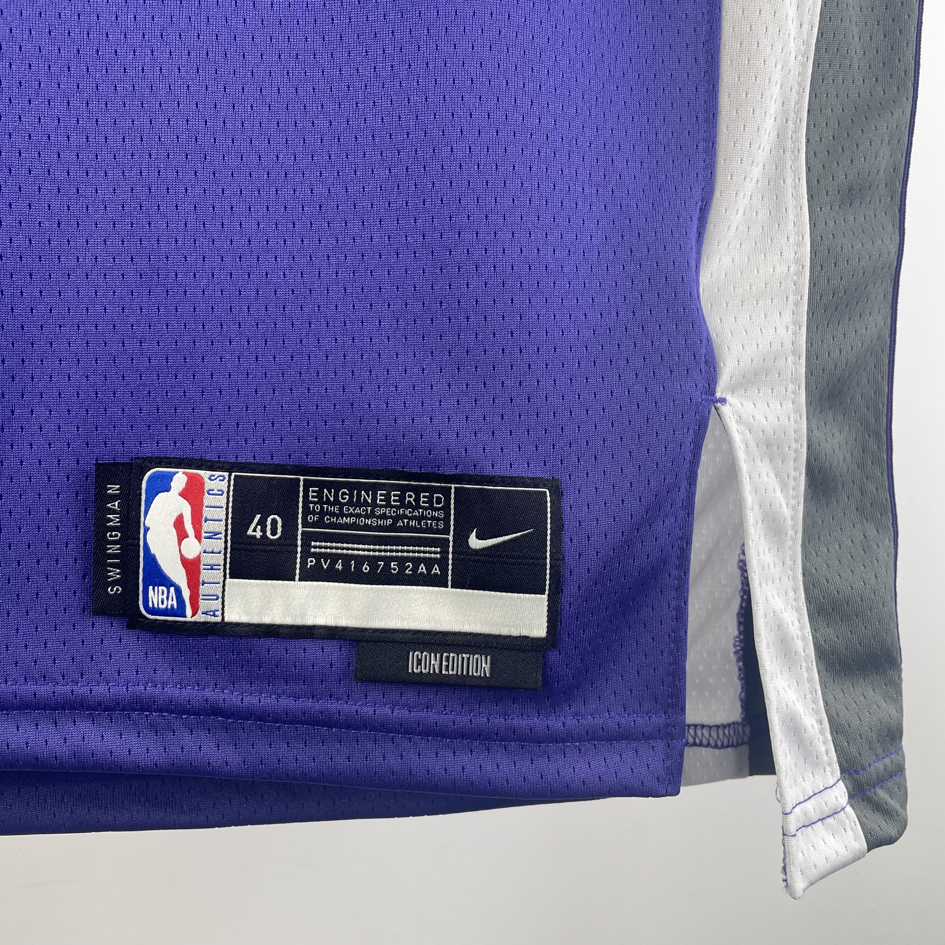 2023 NBA Sacramento Kings 5 Fox Basketball Jersey
