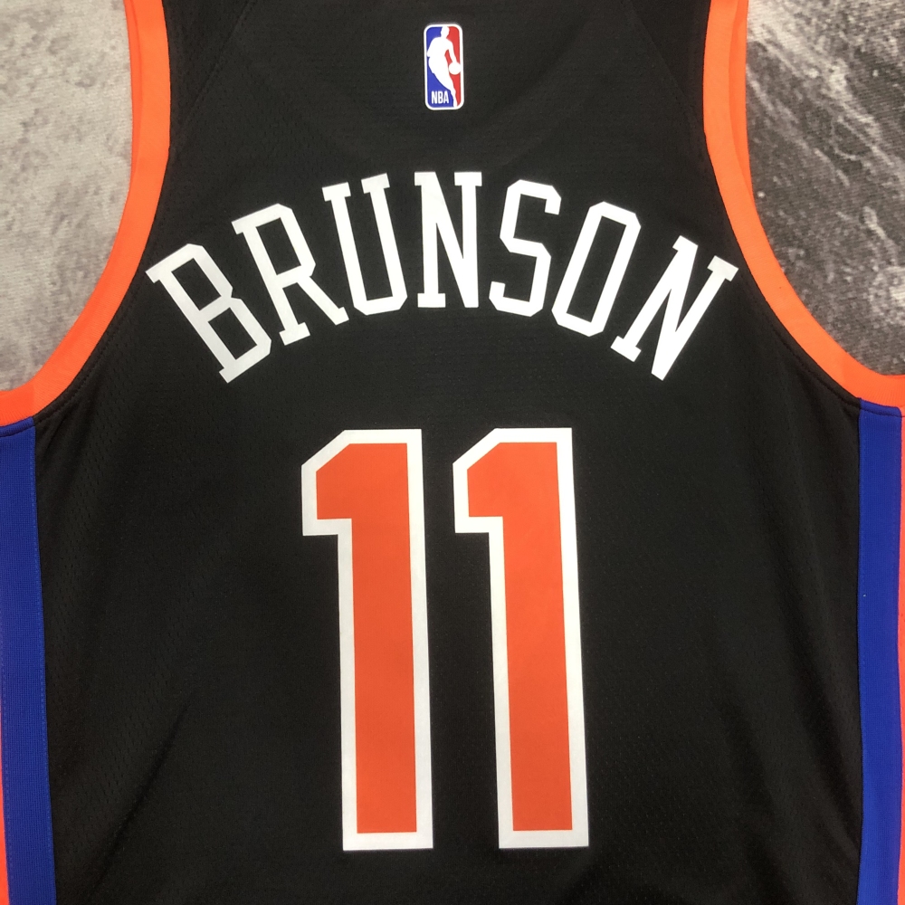 2023 New York Knicks 11 BRUNSON Basketball Jersey