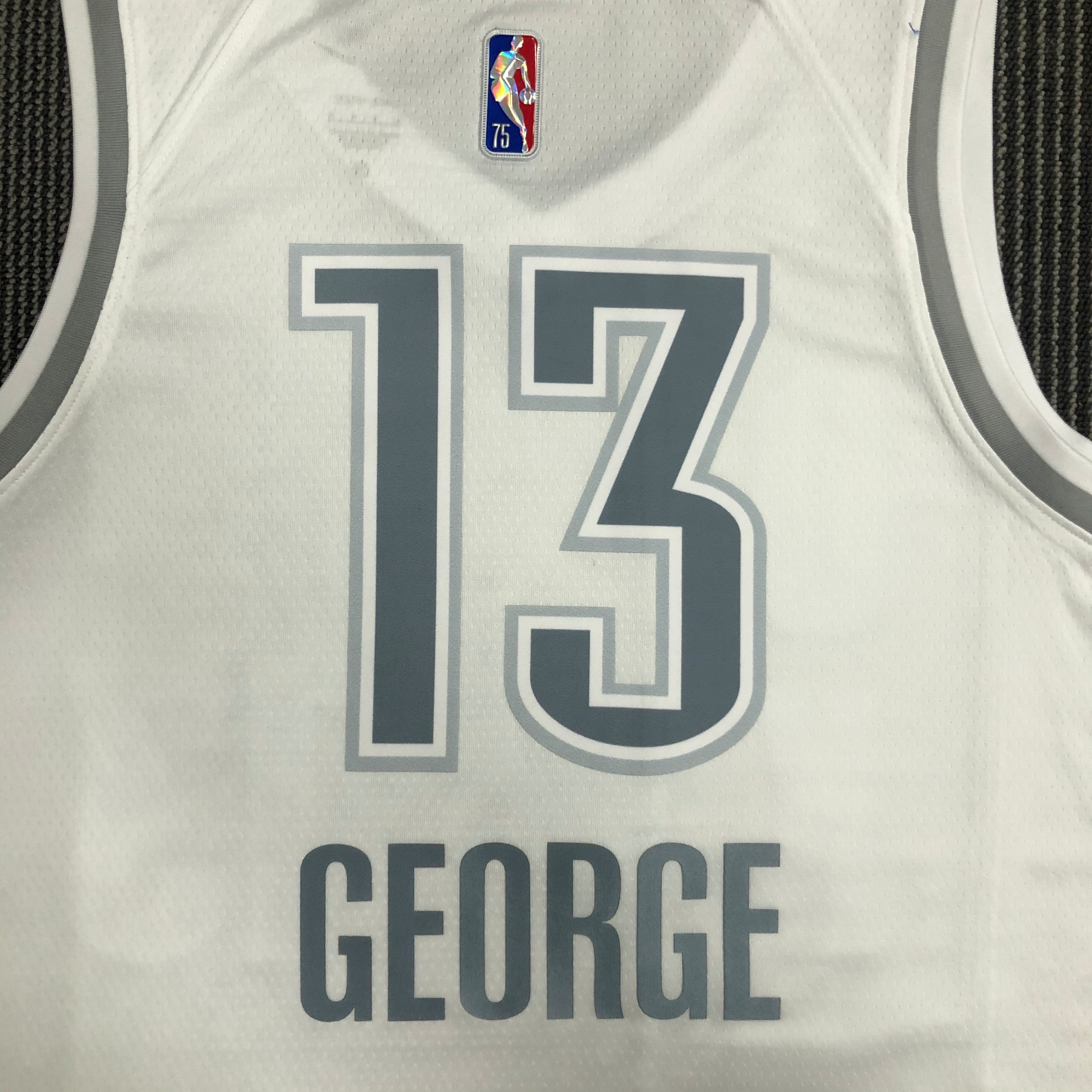 2022 NBA Oklahoma City Thunder 13 George Basketball Jersey