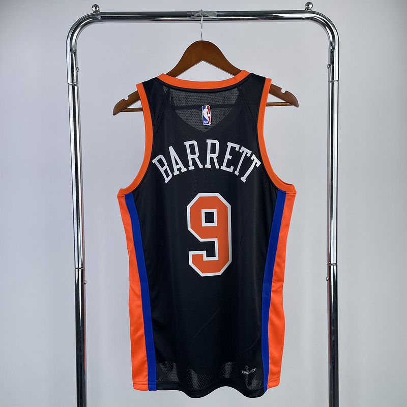 2023 New York Knicks 9 BARRETT Basketball Jersey