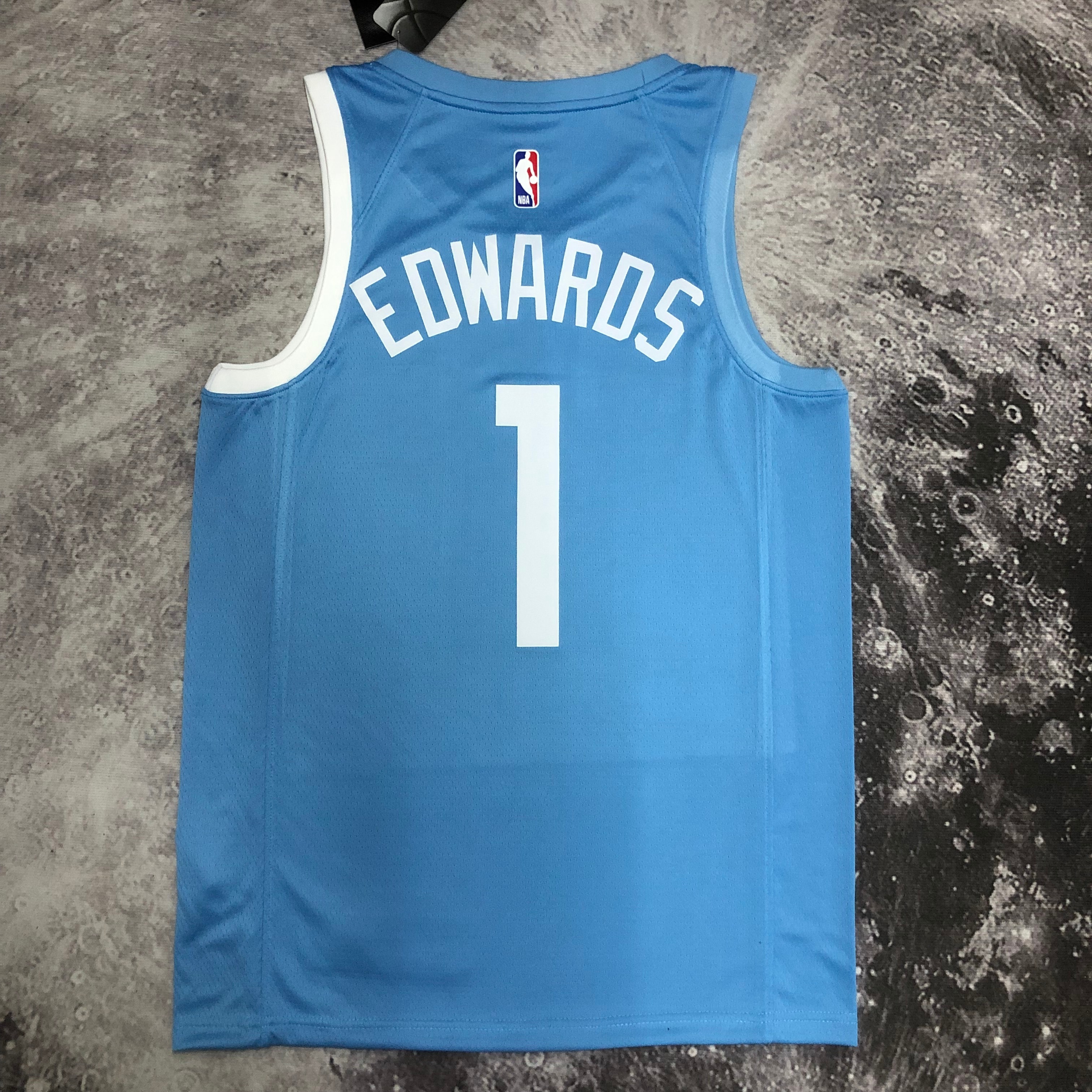 NBA Minnesota Timberwolves 1 Edwards Basketball Jersey