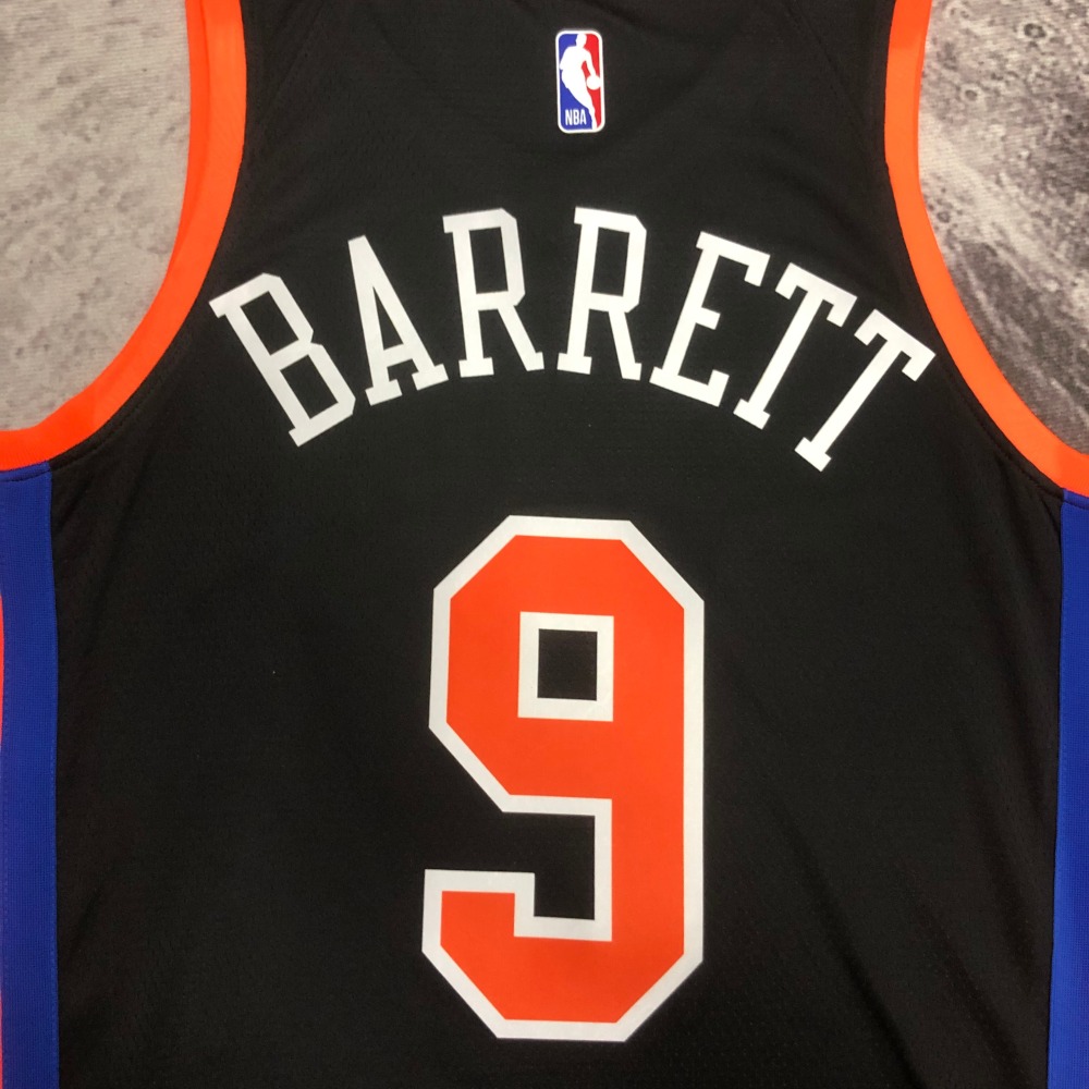 2023 New York Knicks 9 BARRETT Basketball Jersey