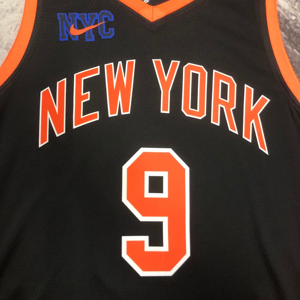 2023 New York Knicks 9 BARRETT Basketball Jersey
