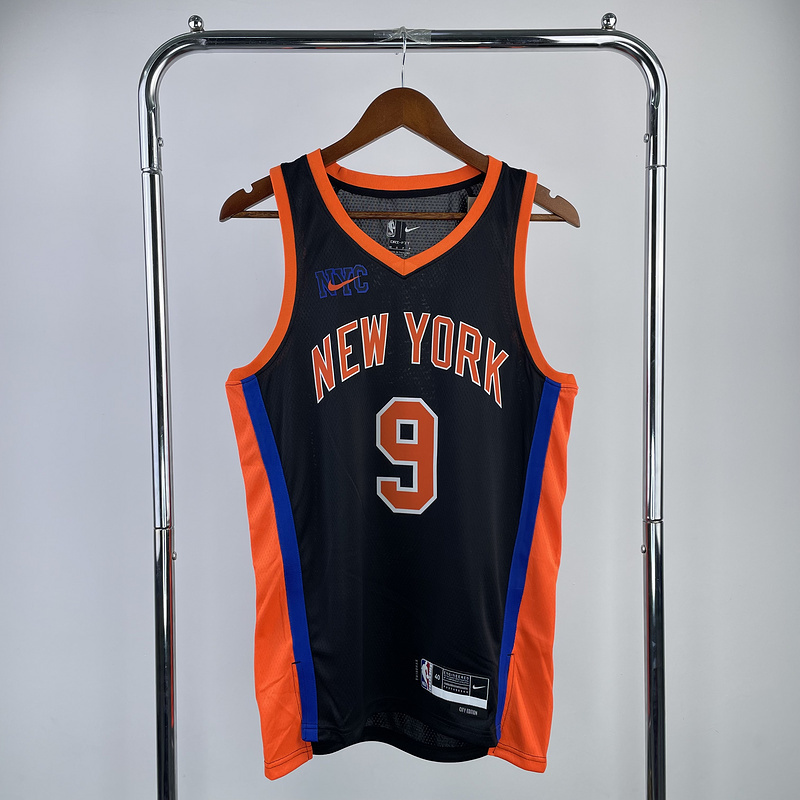 2023 New York Knicks 9 BARRETT Basketball Jersey