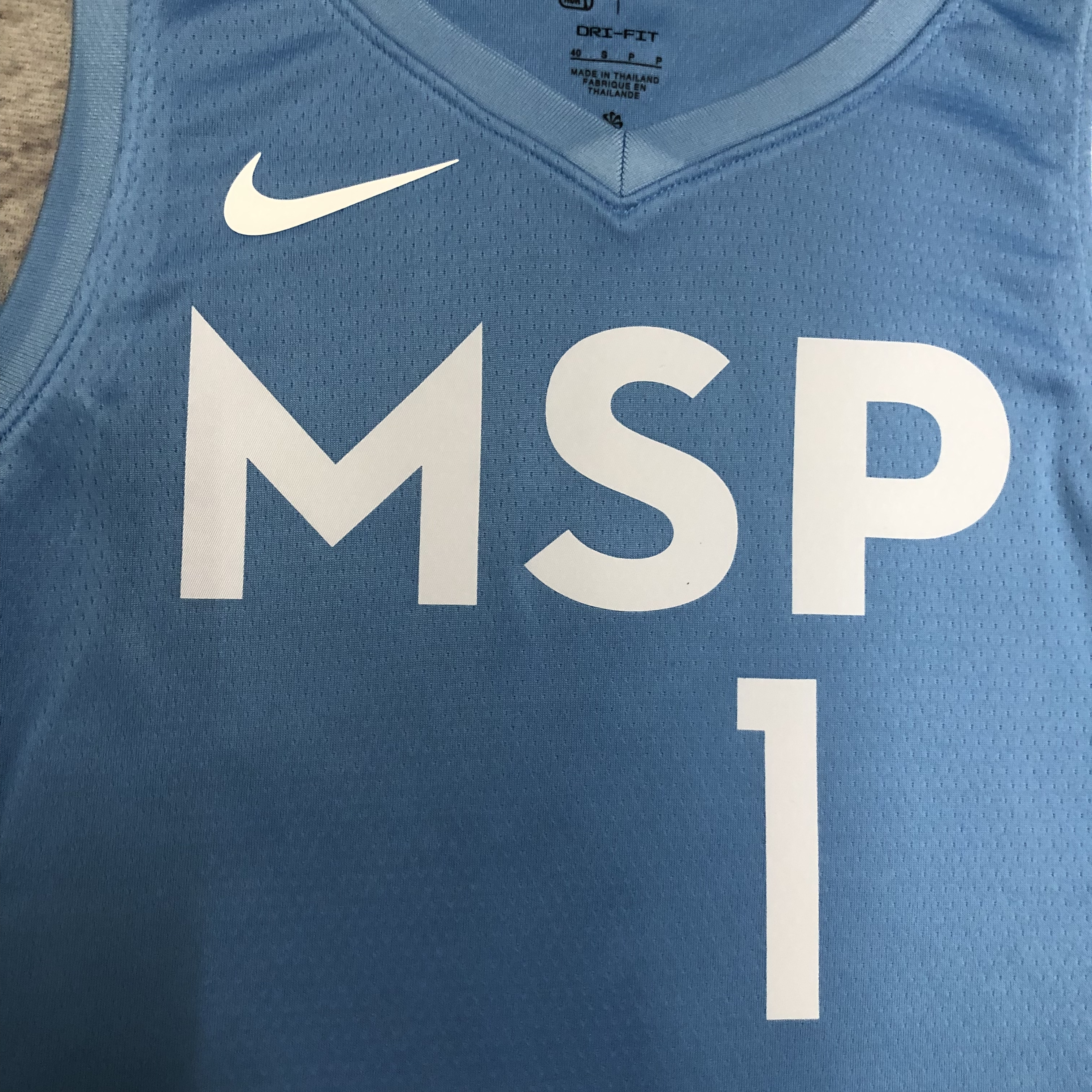 NBA Minnesota Timberwolves 1 Edwards Basketball Jersey