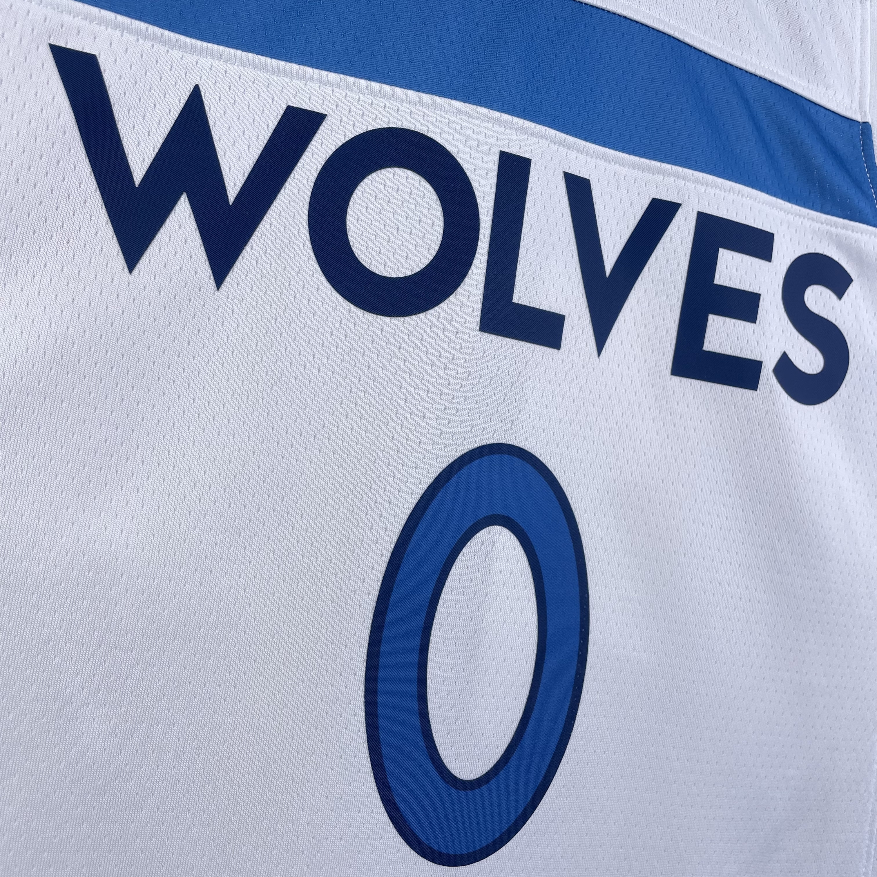 2023 NBA Minnesota Timberwolves 0 Russell Basketball Jersey