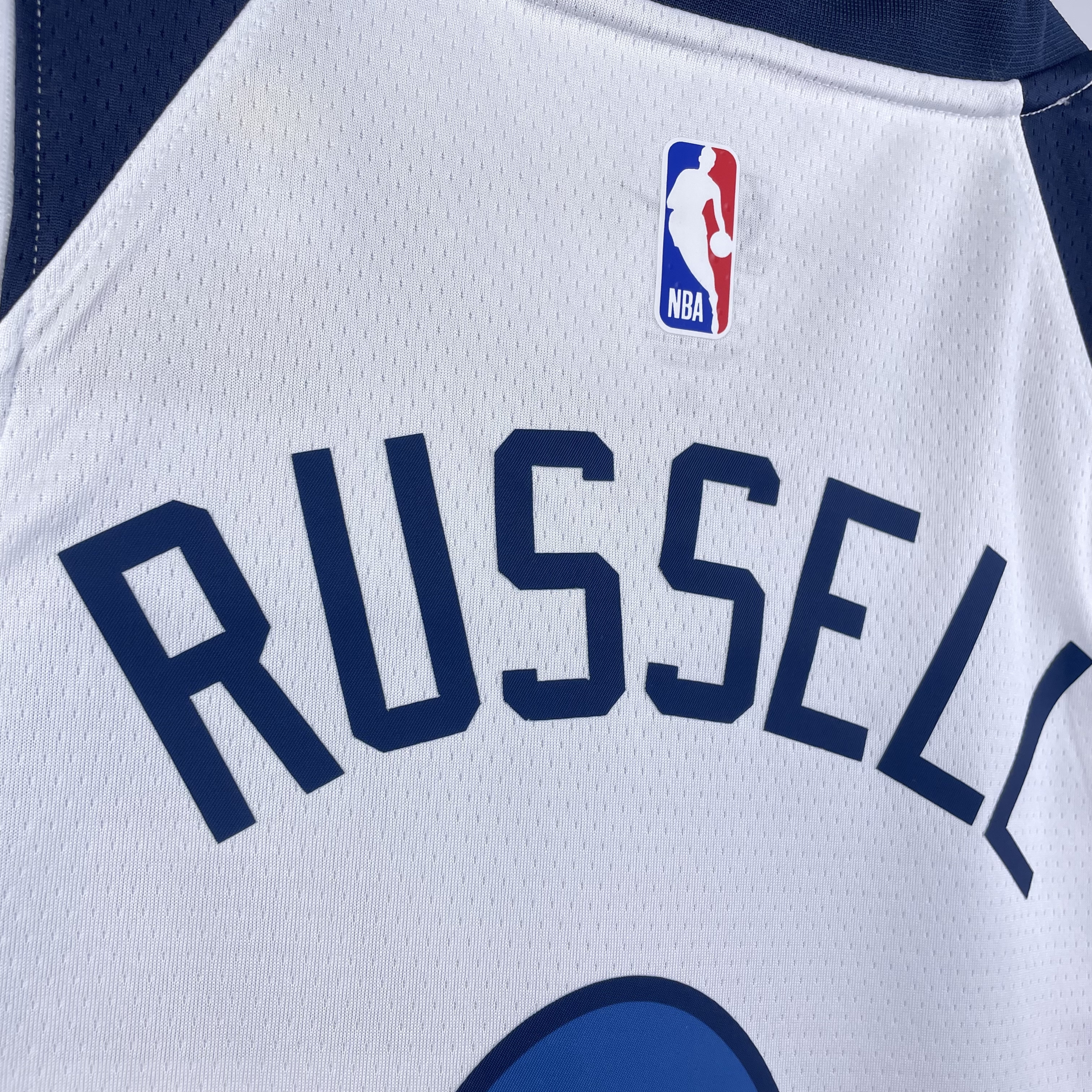 2023 NBA Minnesota Timberwolves 0 Russell Basketball Jersey
