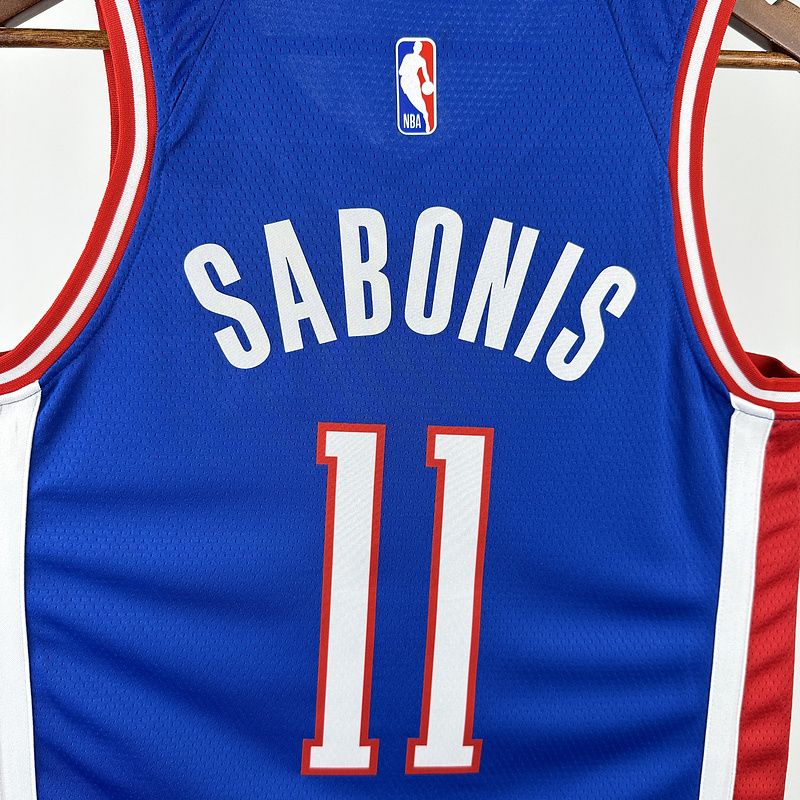 2025 NBA Sacramento Kings 11 SABONIS Basketball Jersey