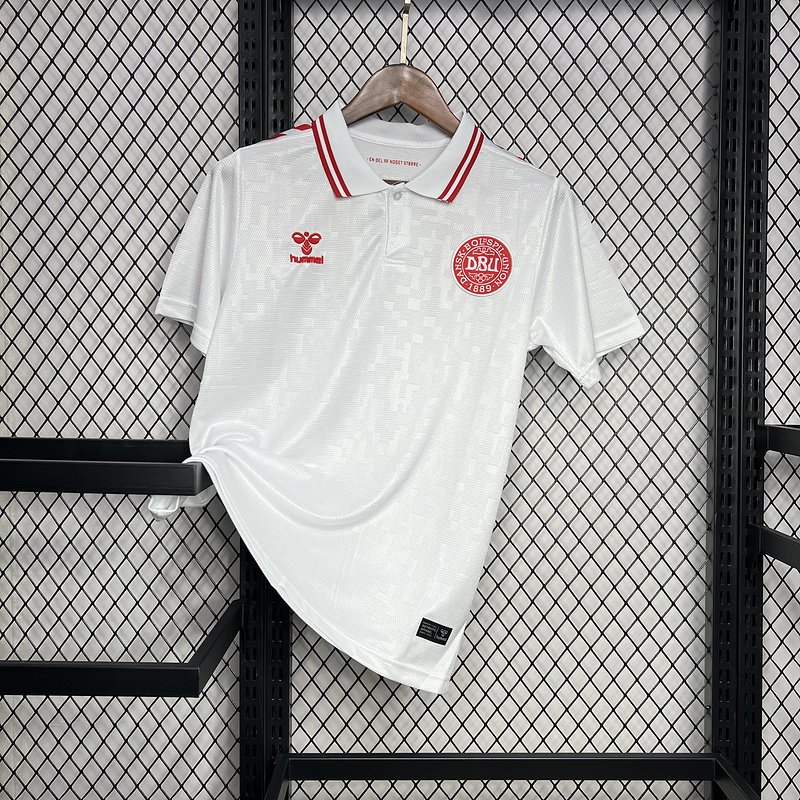 2024-25 Denmark Euro Away Football jersey