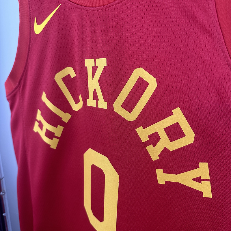 2019 NBA Indiana Pacers 0 HALLIBURTON Basketball jersey