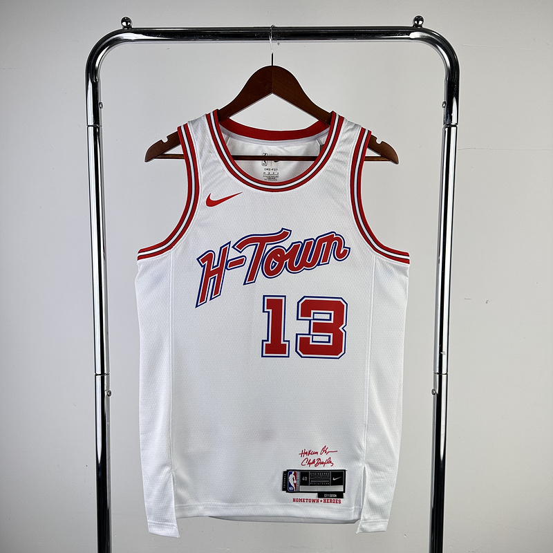 2024 NBA Houston Rockets 13 HARDEN Basketball Jersey