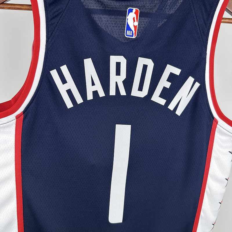 2019 NBA LA Clippers (1 HARDEN) Basketball Jersey