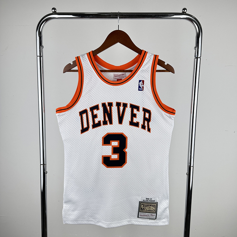 2006-07 NBA Denver Nuggets 3 IVERSON Basketball jersey
