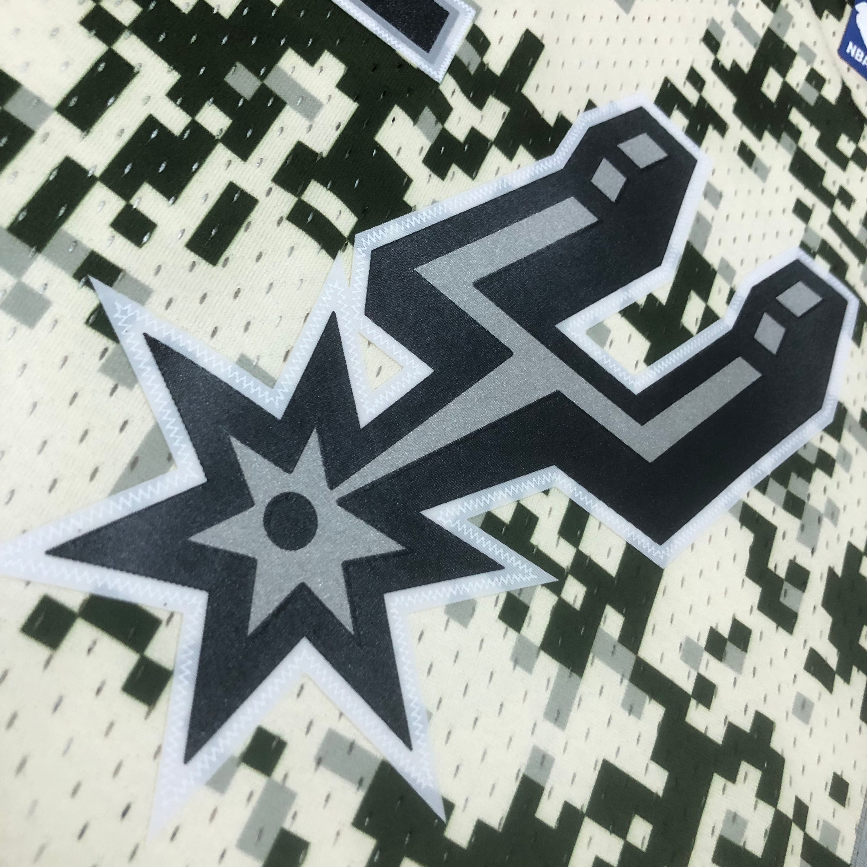 MN Jersey San Antonio Spurs 13-14 Season Camouflage No. 21 Duncan