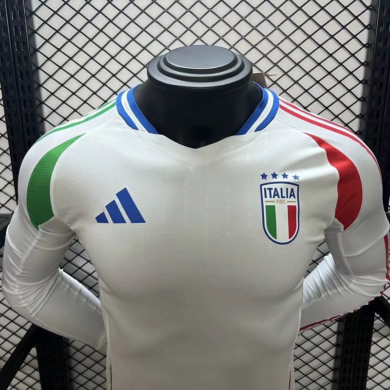 Player 2024-25 Italy Away Long sleeve Football jersey