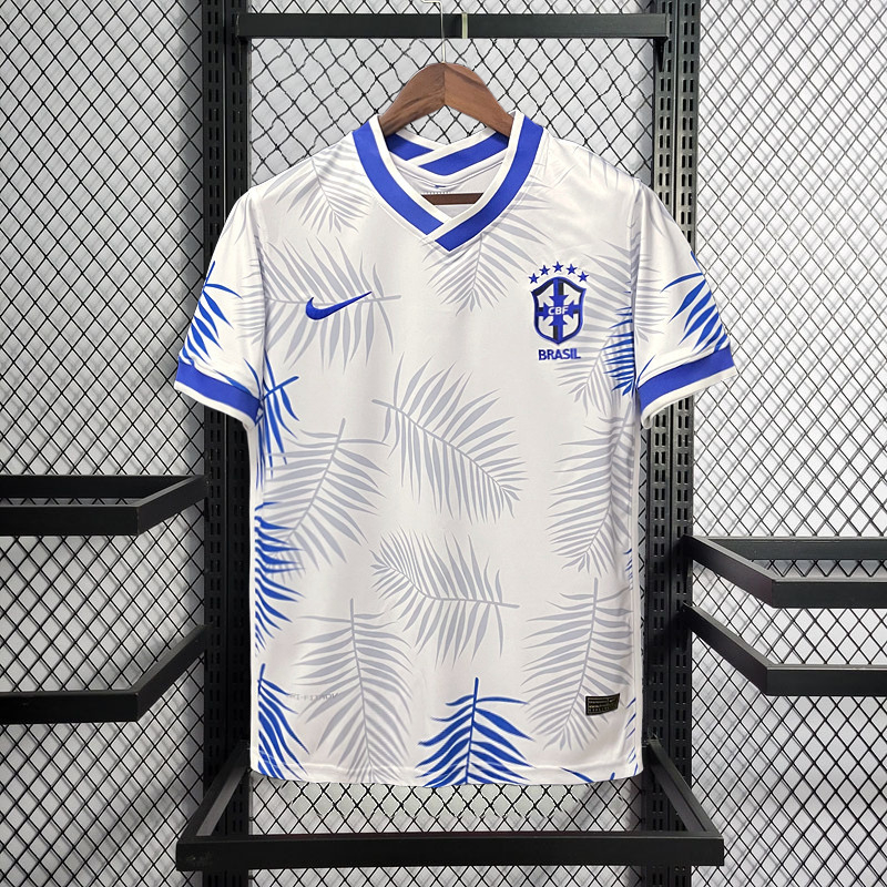 2022 Brazil White Football jersey