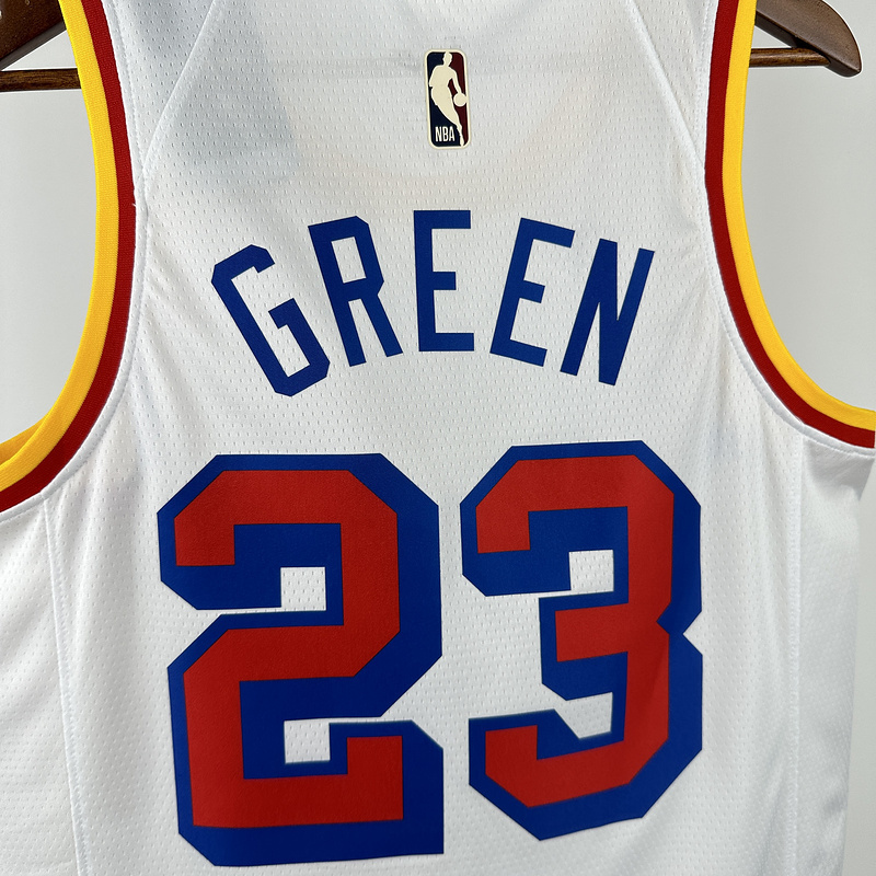 2025 NBA Golden State Warriors 23 GREEN Basketball Jersey