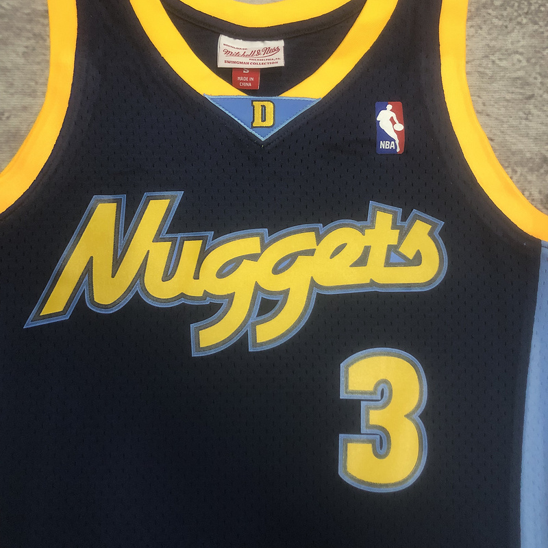 2006-67 NBA Denver Nuggets 3 IVERSON Basketball jersey