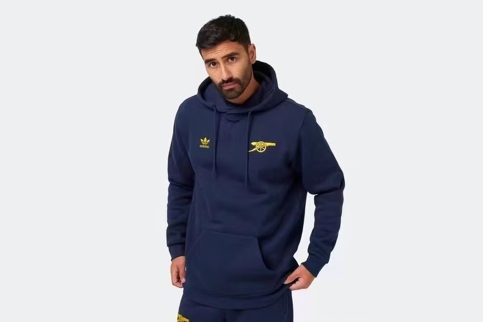 2024/25 Arsenal casual sweater in dark blue.