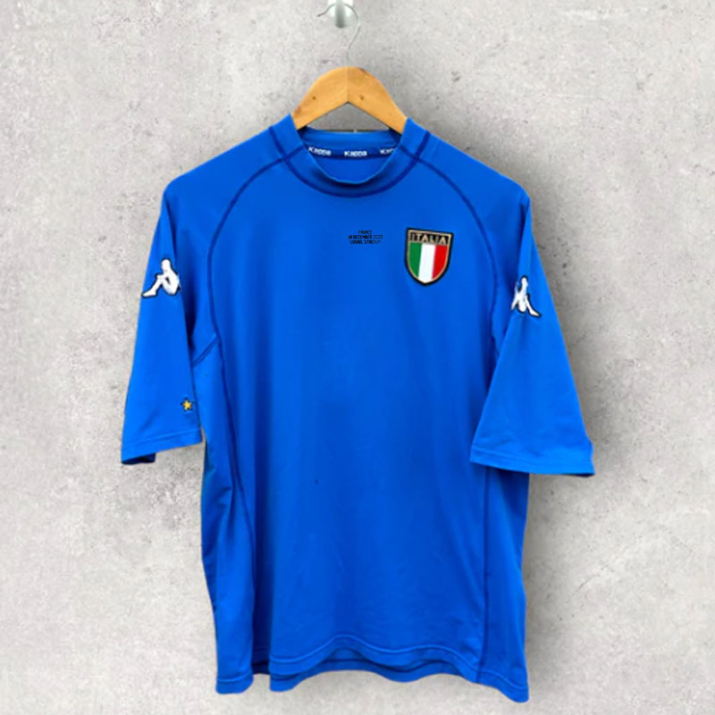 Retro 2000 Italy Home Football jersey retro