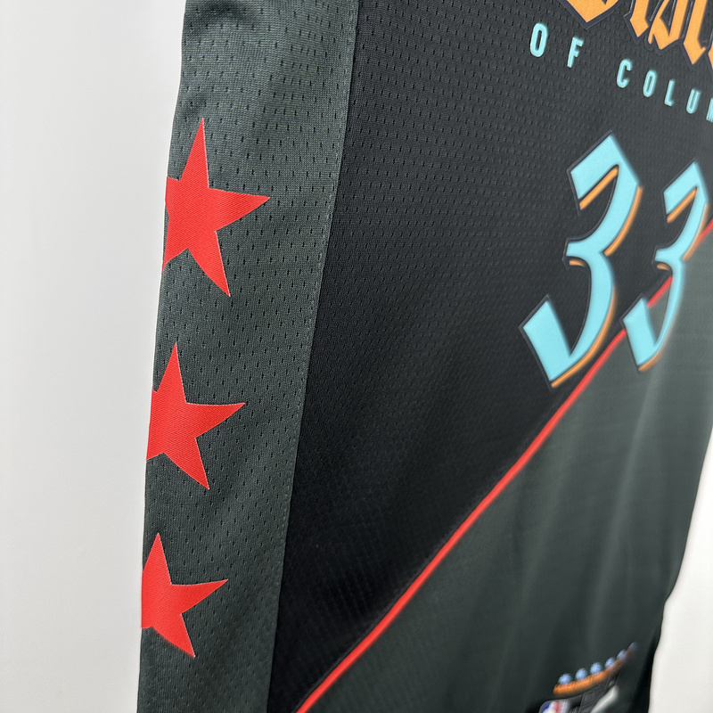 2024 NBA Washington Wizards 33 KUZMA Basketball Jersey