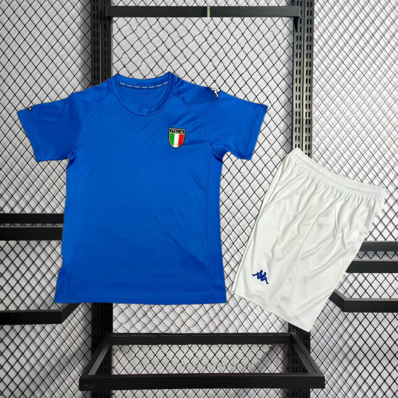Retro 2000 Italy Home KIDS Football jersey retro