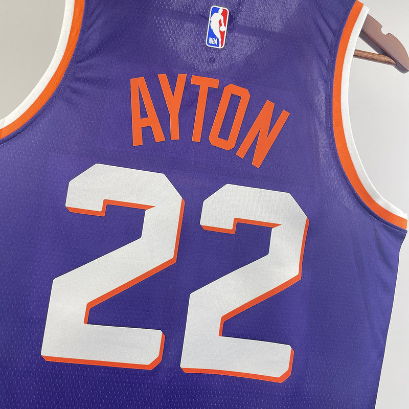 2024 NBA Phoenix Suns 22 AYTON Basketball Jersey