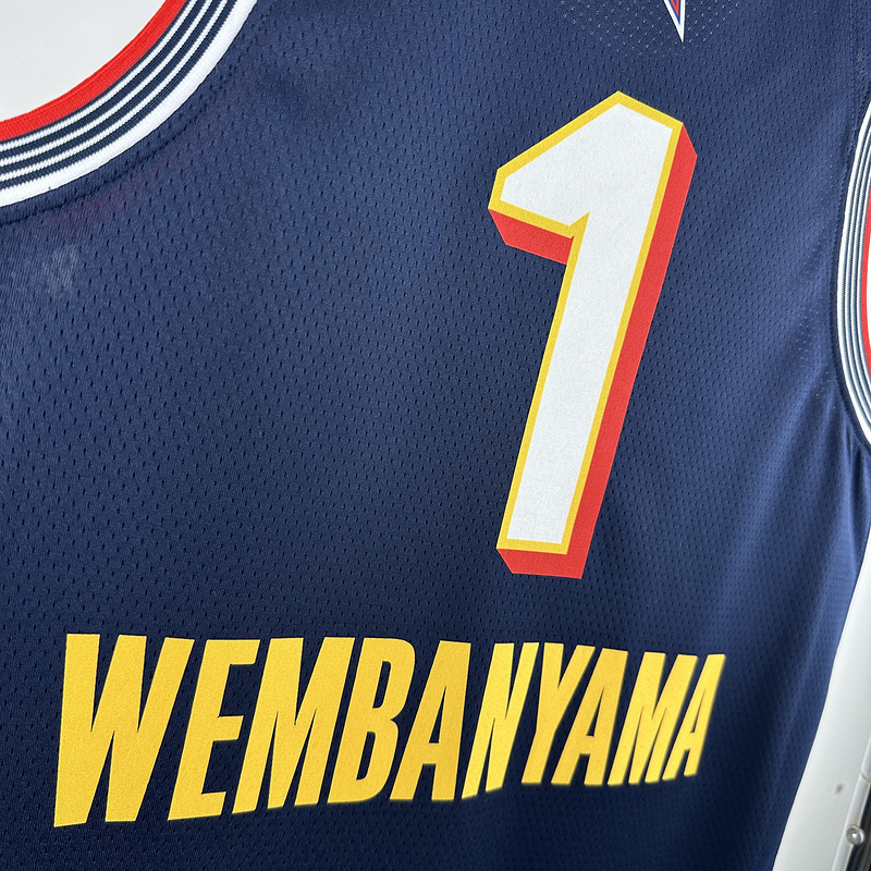 2025 NBA All Star Game 1 WEMBANYAMA Basketball Jersey
