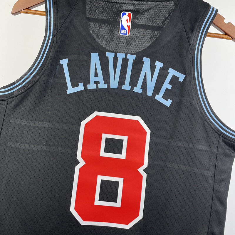 2019 NBA Chicago Bulls (8 LAVINE) Basketball Jersey