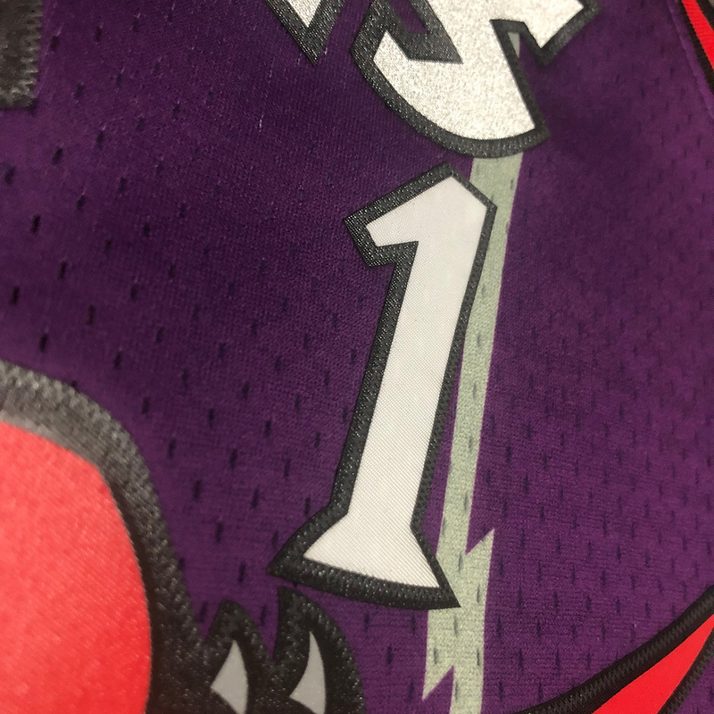 1998-99 NBA Toronto Raptors 1 MCGRADY Basketball jersey