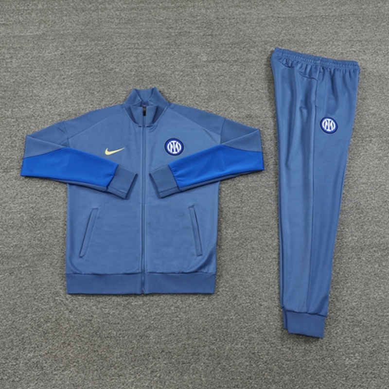 2024-25 Inter Milan 02 Light Blue Jacket Set S-2XL