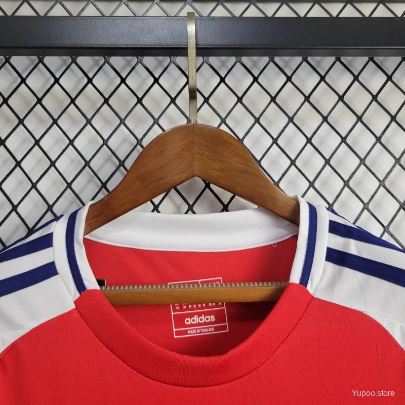 Women 2024-25 Arsenal  Home Women's Football jersey