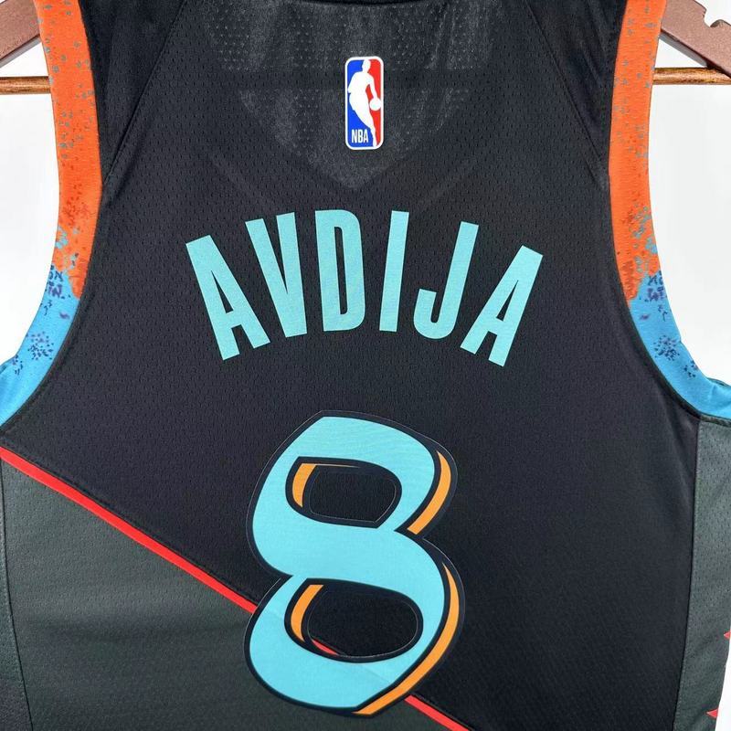2024 NBA Washington Wizards 8 AVDIJA Basketball Jersey