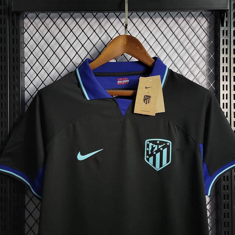 2022-23 Atletico Madrid away Football jersey