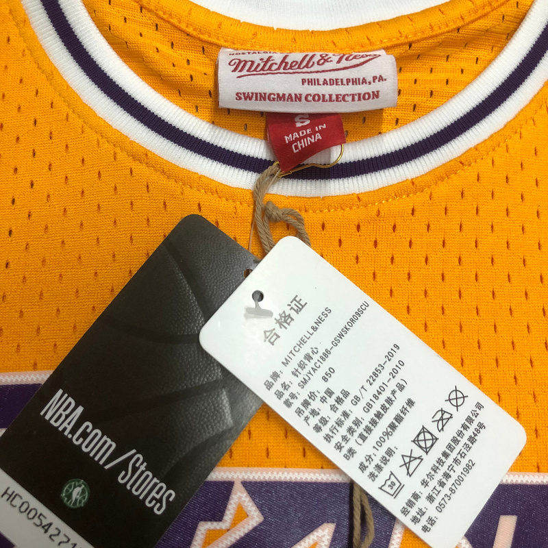 2007-08 NBA Lakers 24 BRYANT Basketball Jersey