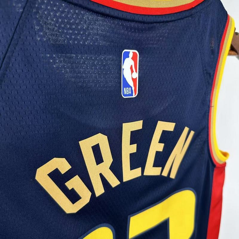 2025 NBA Golden State Warriors 23 GREEN Basketball Jersey