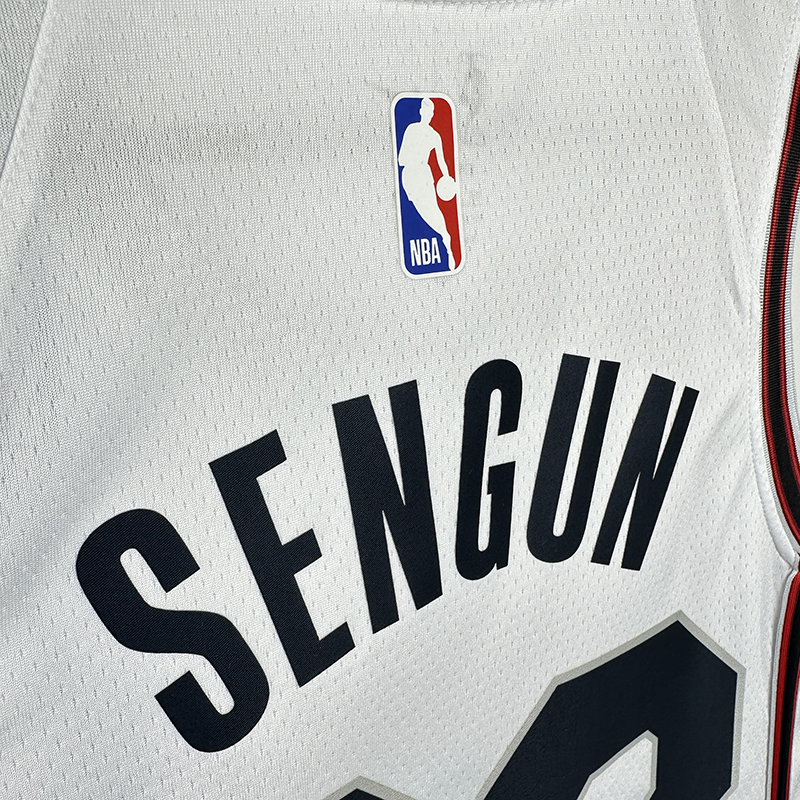 2025 NBA Houston Rockets 28 SENGUN Basketball Jersey
