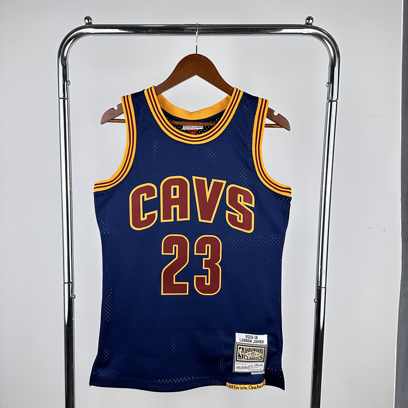 2015-16 NBA Cleveland Cavaliers (23 JAMES) Basketball Jersey