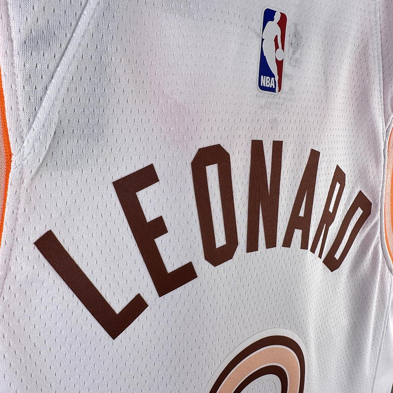 2024 NBA San Antonio Spurs 2 LEONARD Basketball Jersey
