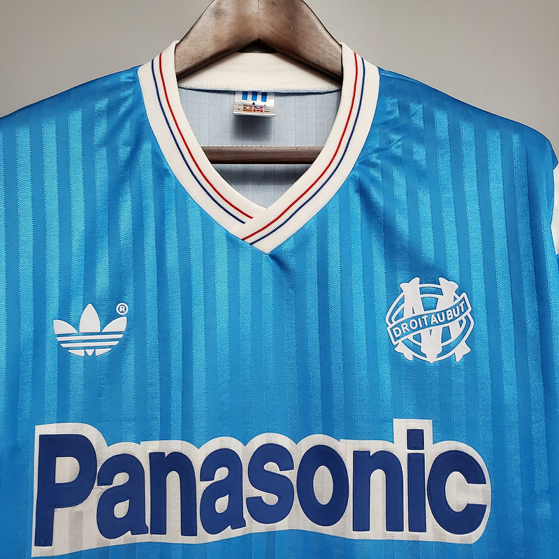 Retro 1990 Marseille away OM  Football jersey retro
