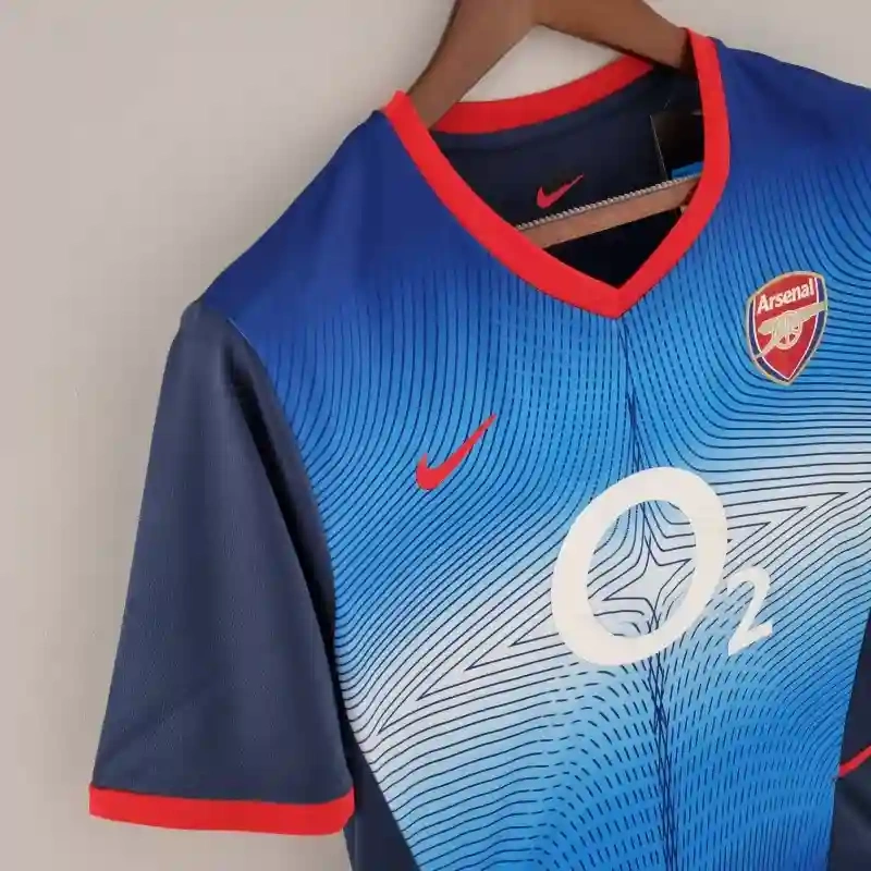 Retro 2002-04 Arsenal Away BERGKAMP ADAMS HENRY Football jersey retro